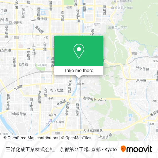 三洋化成工業株式会社　京都第２工場 map