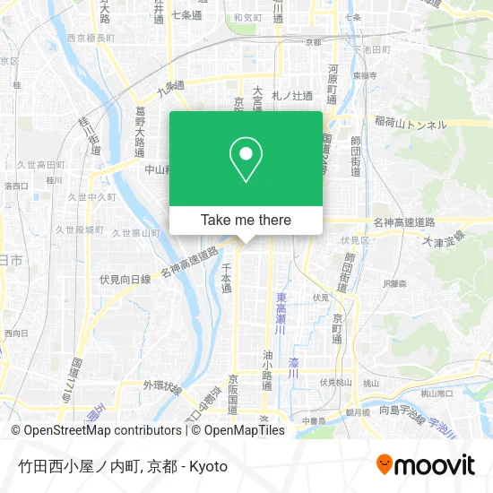 竹田西小屋ノ内町 map