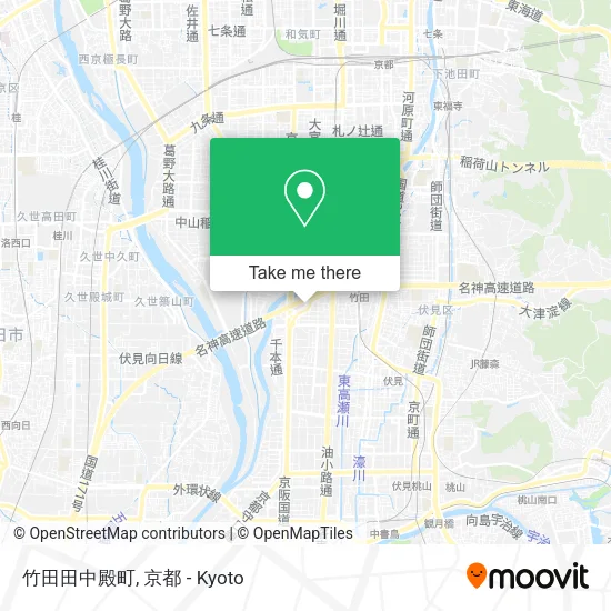 竹田田中殿町 map