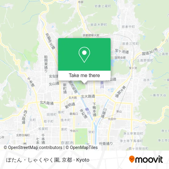 ぼたん・しゃくやく園 map