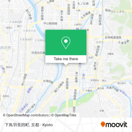 下鳥羽長田町 map