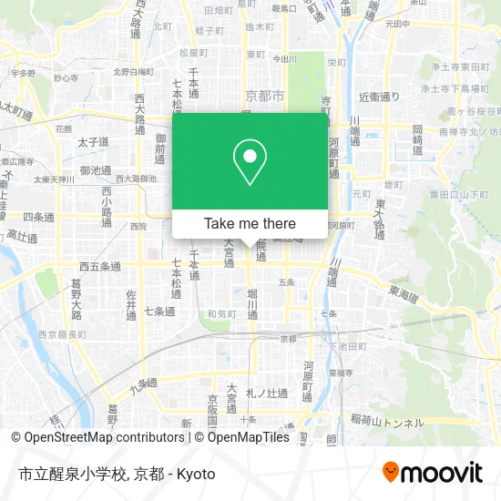 市立醒泉小学校 map
