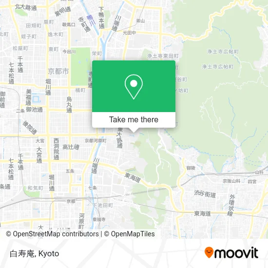 白寿庵 map