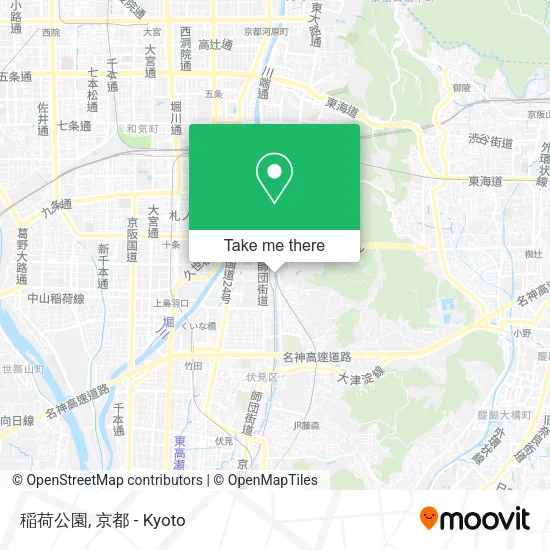 稲荷公園 map