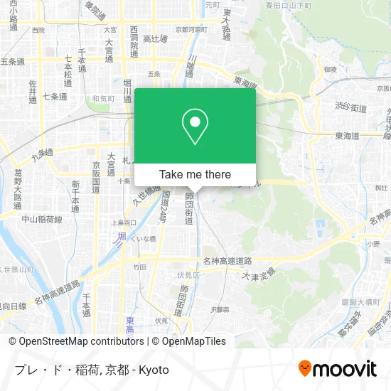 プレ・ド・稲荷 map
