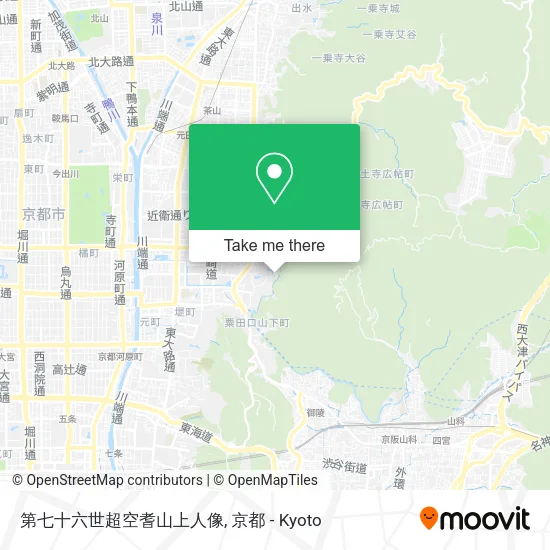 第七十六世超空耆山上人像 map