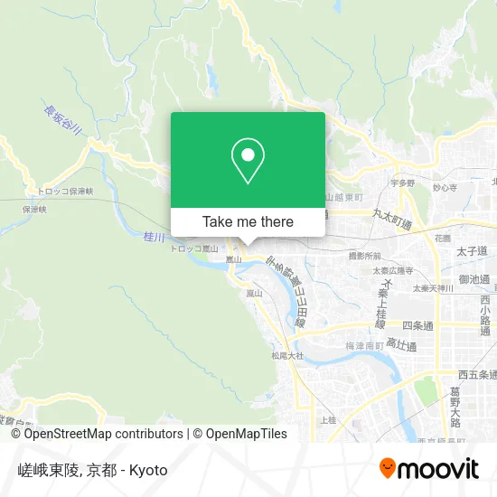 Saga East Mausoleum map