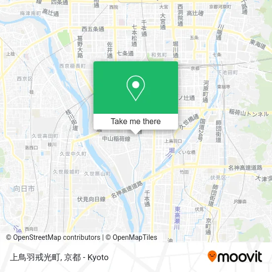 上鳥羽戒光町 map