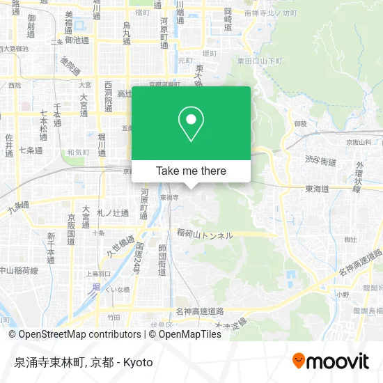 泉涌寺東林町 map