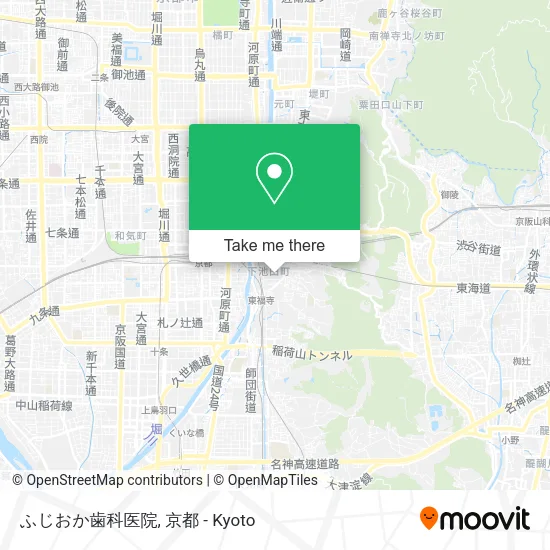 ふじおか歯科医院 map