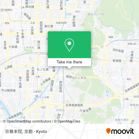 Sōmu Headquarters map