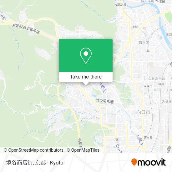 境谷商店街 map