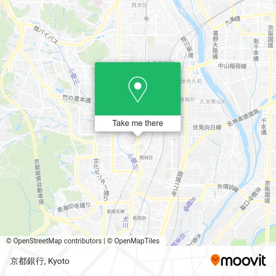 Kyoto Bank map
