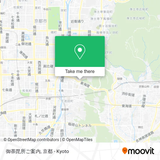 御荼毘所ご案内 map