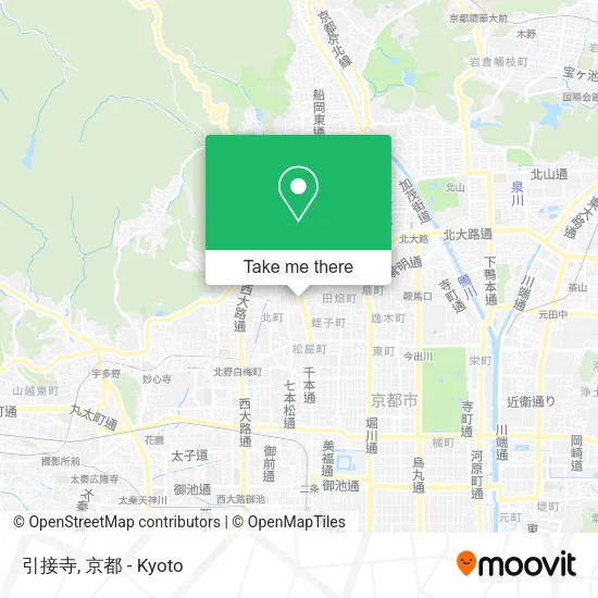 引接寺 map