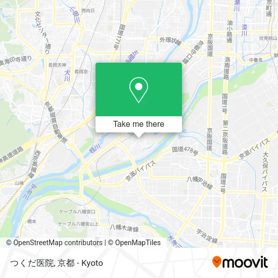 つくだ医院 map