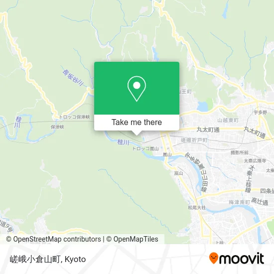 嵯峨小倉山町 map