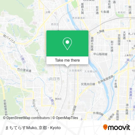 まちてらすMuko map