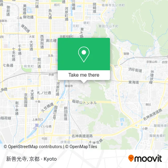 新善光寺 map