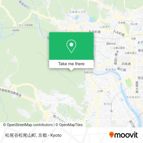 松尾谷松尾山町 map