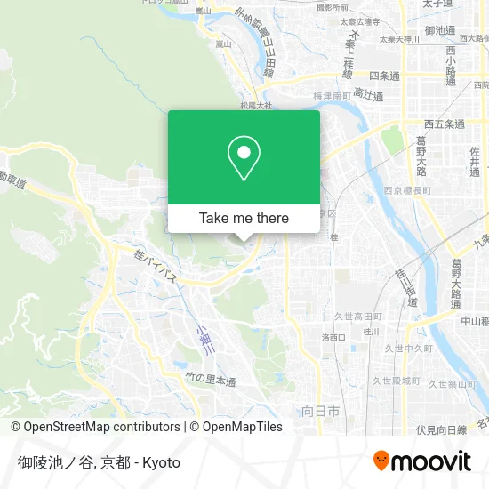 御陵池ノ谷 map