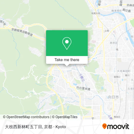 大枝西新林町五丁目 map