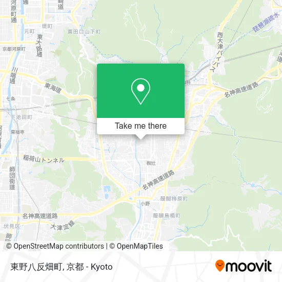 東野八反畑町 map