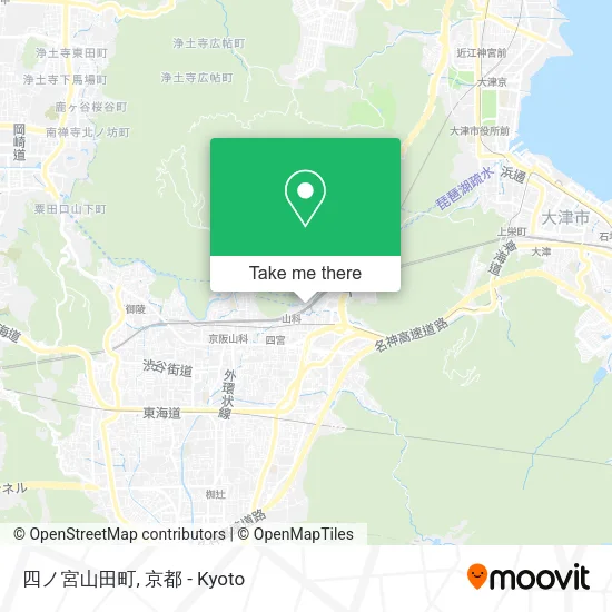 Shinomiya Yamada Town map