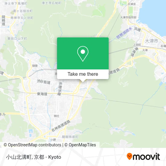 Koyama North Canal Town map