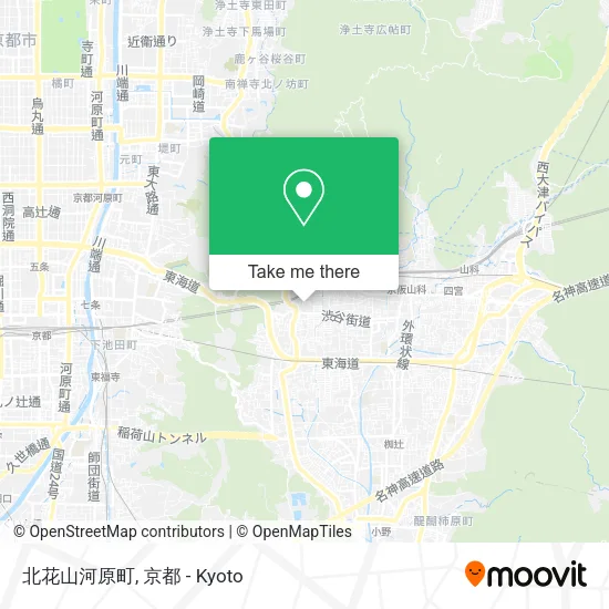 Kita Hanayama River Town map