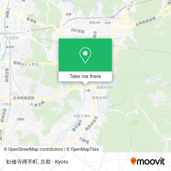 勧修寺縄手町 map