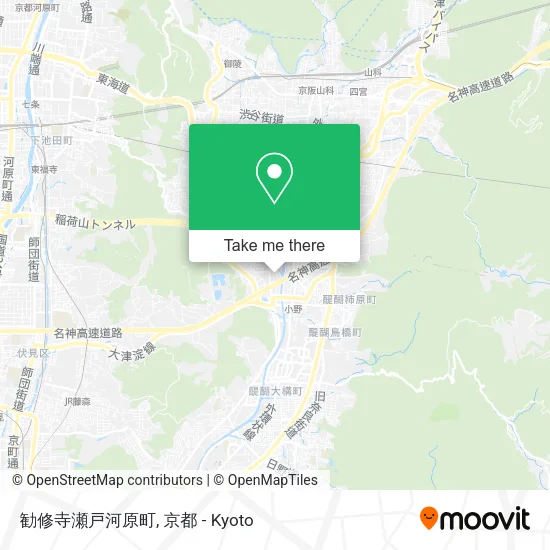 勧修寺瀬戸河原町 map