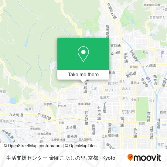 生活支援センター 金閣こぶしの里 map