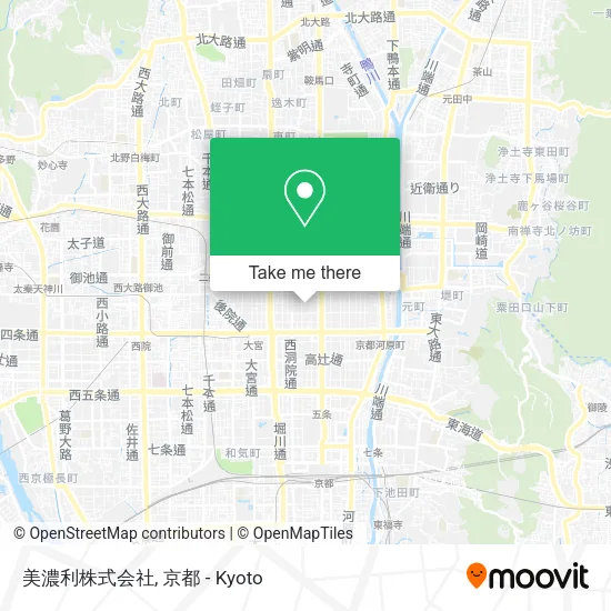 美濃利株式会社 map