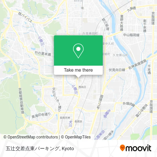 Gotsuji Intersection East Parking map