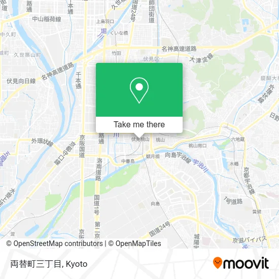 Ryogaemachi Third District map