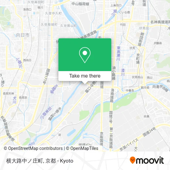 横大路中ノ庄町 map