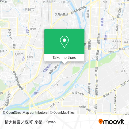 横大路富ノ森町 map