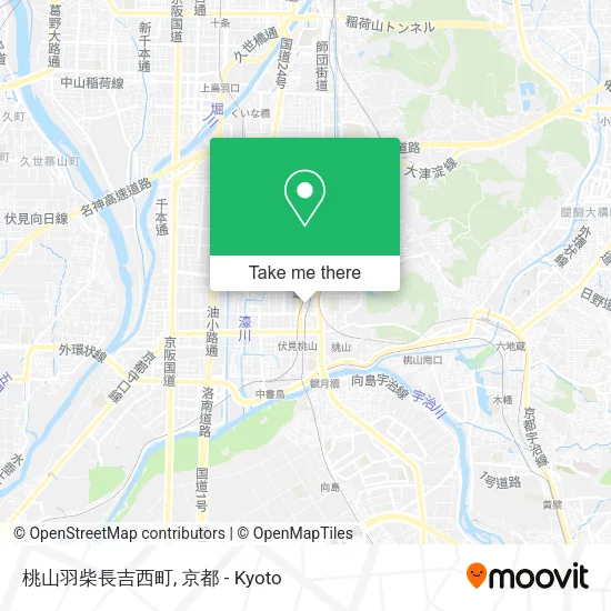 桃山羽柴長吉西町 map