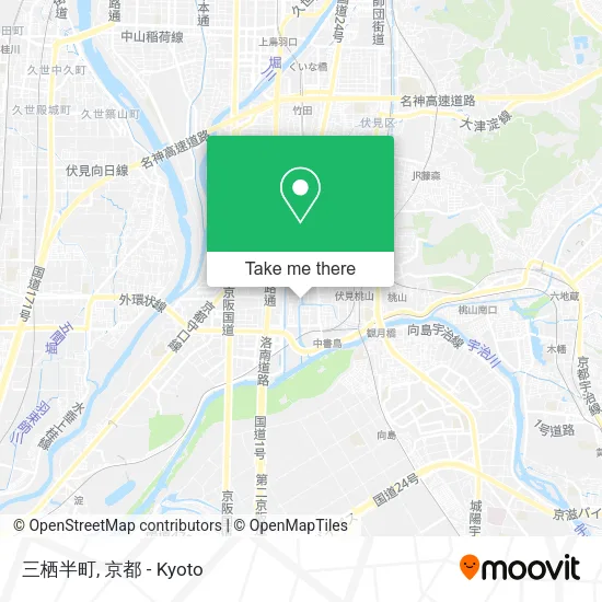 三栖半町 map