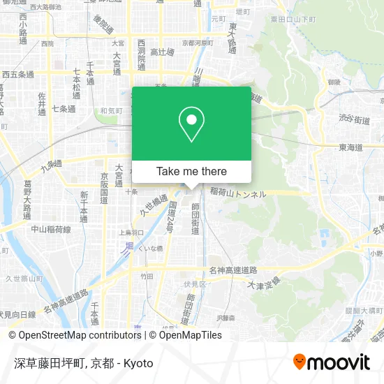 深草藤田坪町 map