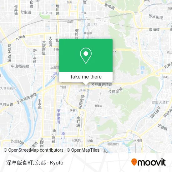 深草飯食町 map