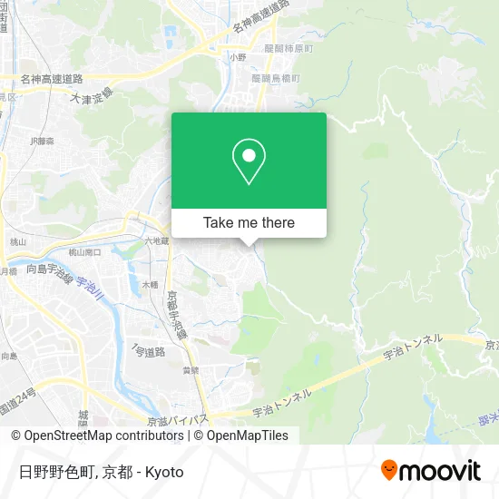 Hino Noiro Town map