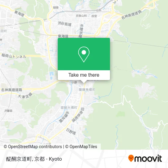 Daigo Kyodo Town map