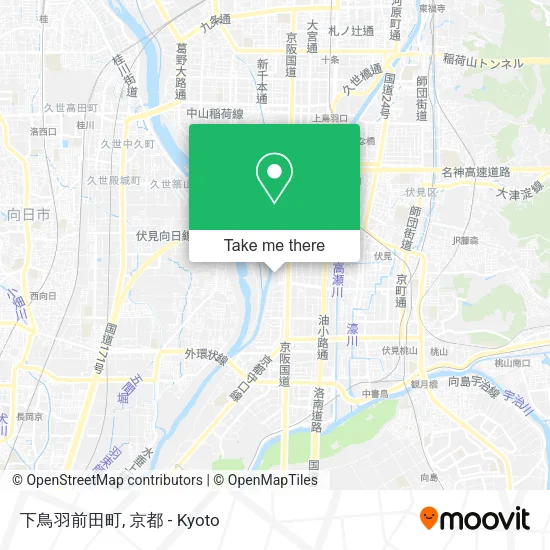 下鳥羽前田町 map