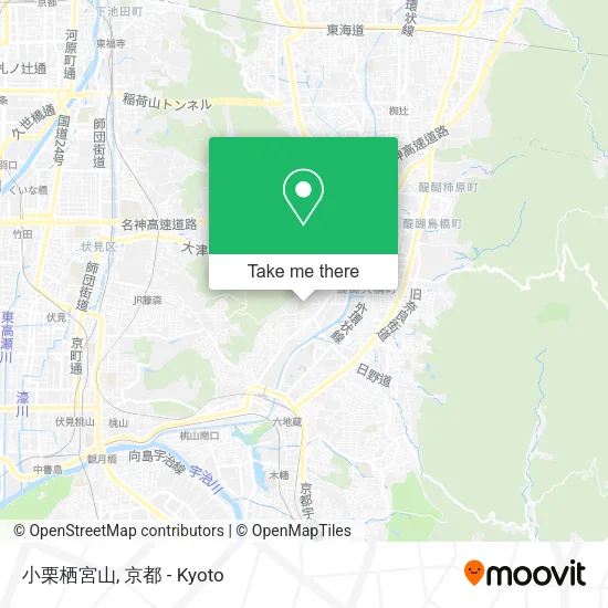 小栗栖宮山 map