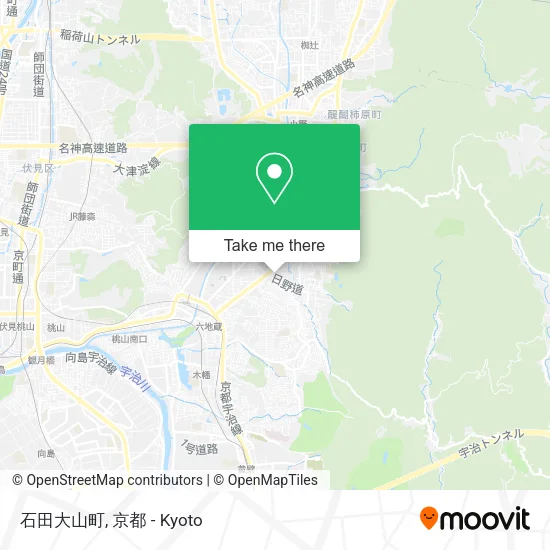 石田大山町 map