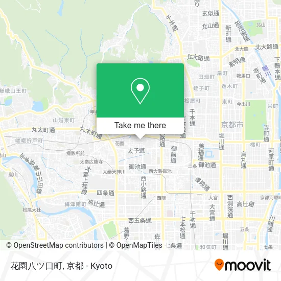 花園八ツ口町 map