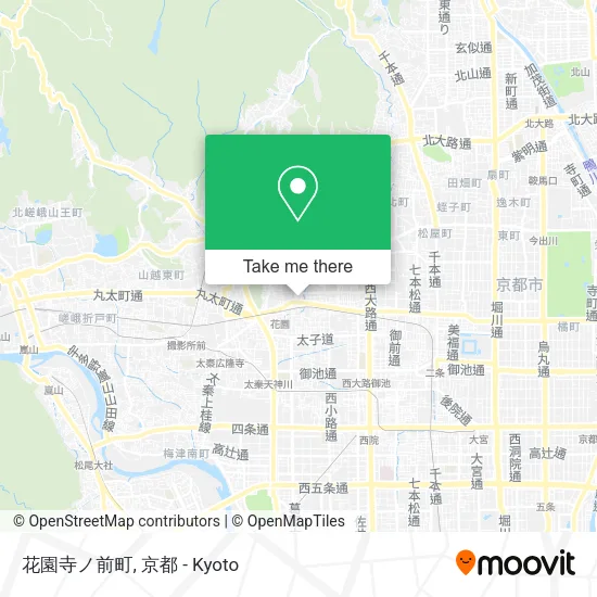 花園寺ノ前町 map
