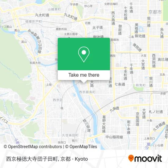 Saigyo Extreme Tokudaiji Dangiden-cho map